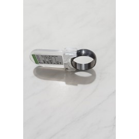 انگشتر مردانه روکش نقره سیاه قلم برند six