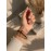 النگو زنانه سه عددی طلایی با طرح لاک پشتی برند accessories