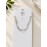 دستبند دخترانه روکش نقره مدل بی نهایت برند accessories