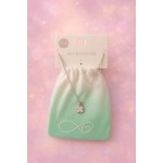 گردنبند استیل ظریف پلاک شبدر برند accessories