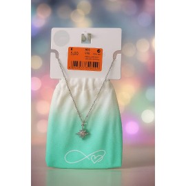 گردنبند استیل ظریف پلاک ستاره برند accessories