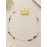 گردنبند زنجیری طلایی رنگ ثابت با مهره های رنگی برند accessories