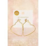 گوشواره طرح قلب برند accessories