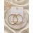 گوشواره حلقه ای طلایی رنگ ثابت برند accessories