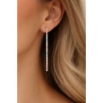 گوشواره میخی آویز تنیسی هفت رنگ برند six