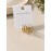 پک 2 جفتی گوشواره نیم حلقه ای طلایی برند accessories