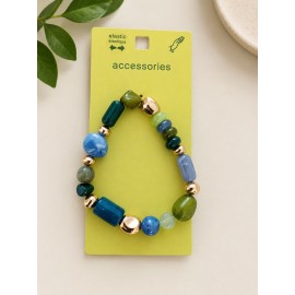 دستبند مهره ای زنانه رنگی برند accessories