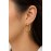 گوشواره حلقه ای ساده روکش طلا برند I am